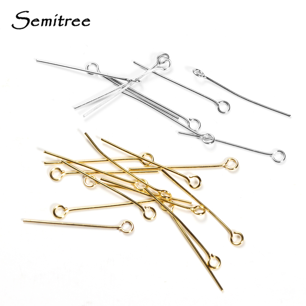 Jewelry Making Rivets - 100 Stuks 0.6mm Rvs Water Goud