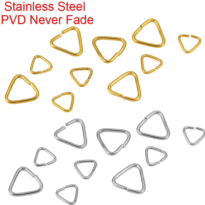 Jewelry Making Looper Tool - 50 stuks 5mm 8mm RVS Driehoekige