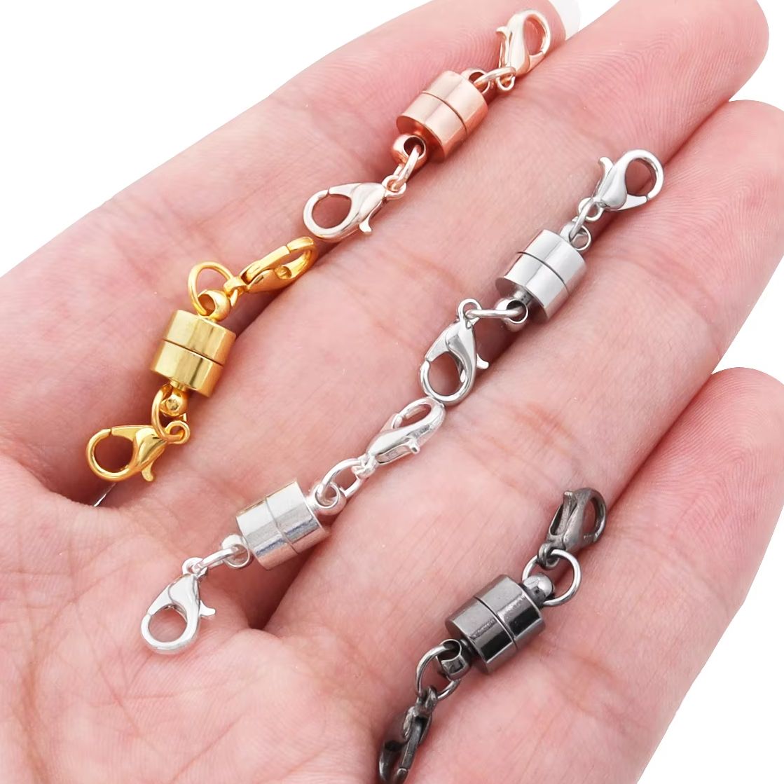 Jewelry Making Materials - 5 sets/partij Magnetische Sluitingen Met Karabijn