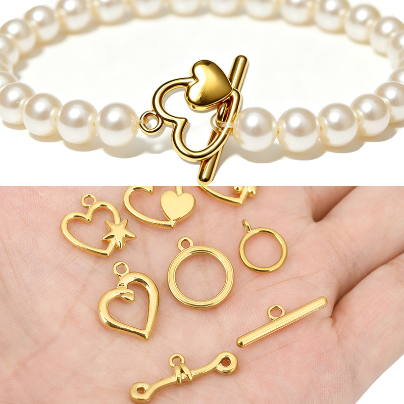 Jewelry Making Materials - 5 sets PVD Never Fade roestvrijstalen