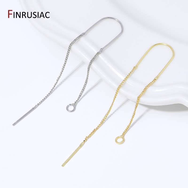 Jewelry Making Chain - 18K verguld messing lange kwast ketting