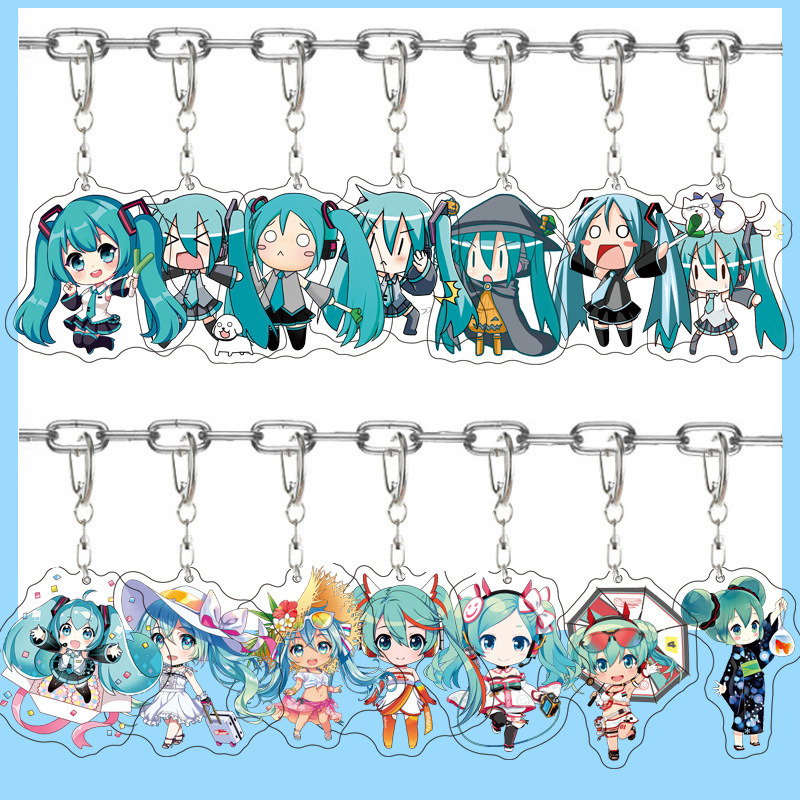 Jewelry Making Rings - Hatsune Miku Anime Acryl Leuke Figuur