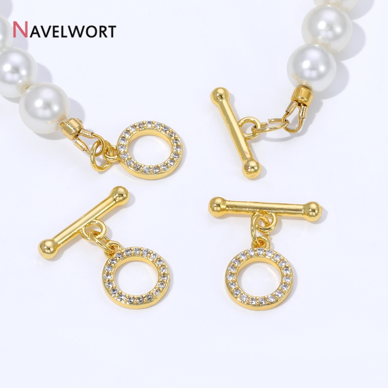 Jewelry Making Kit For Adults - 18K verguld messing met zirkoon ingelegde
