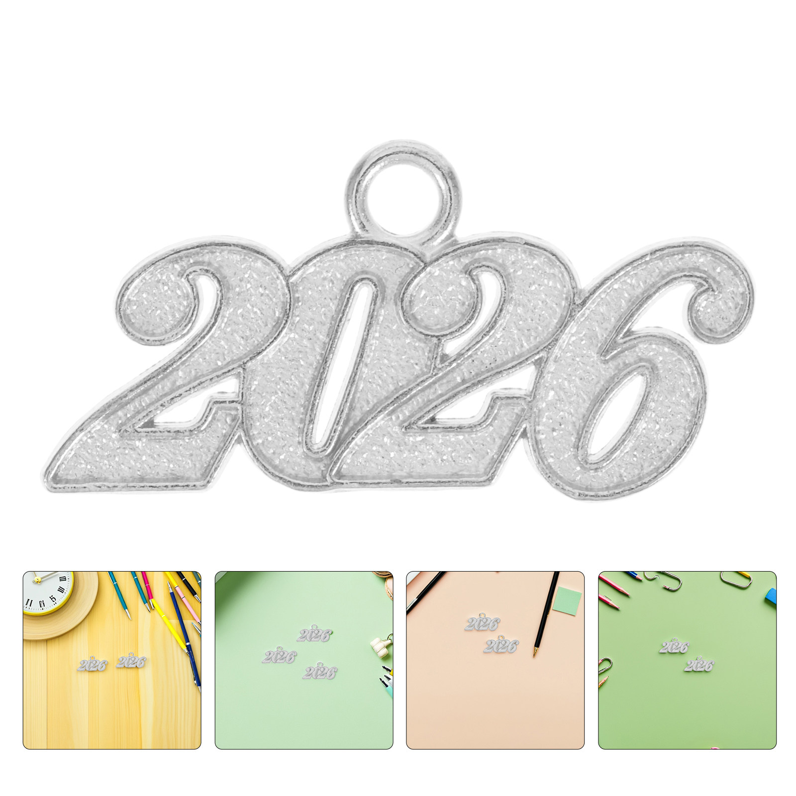Jewelry Making Classes - 50 stuks 2026 Afstudeer Kwastje Charms