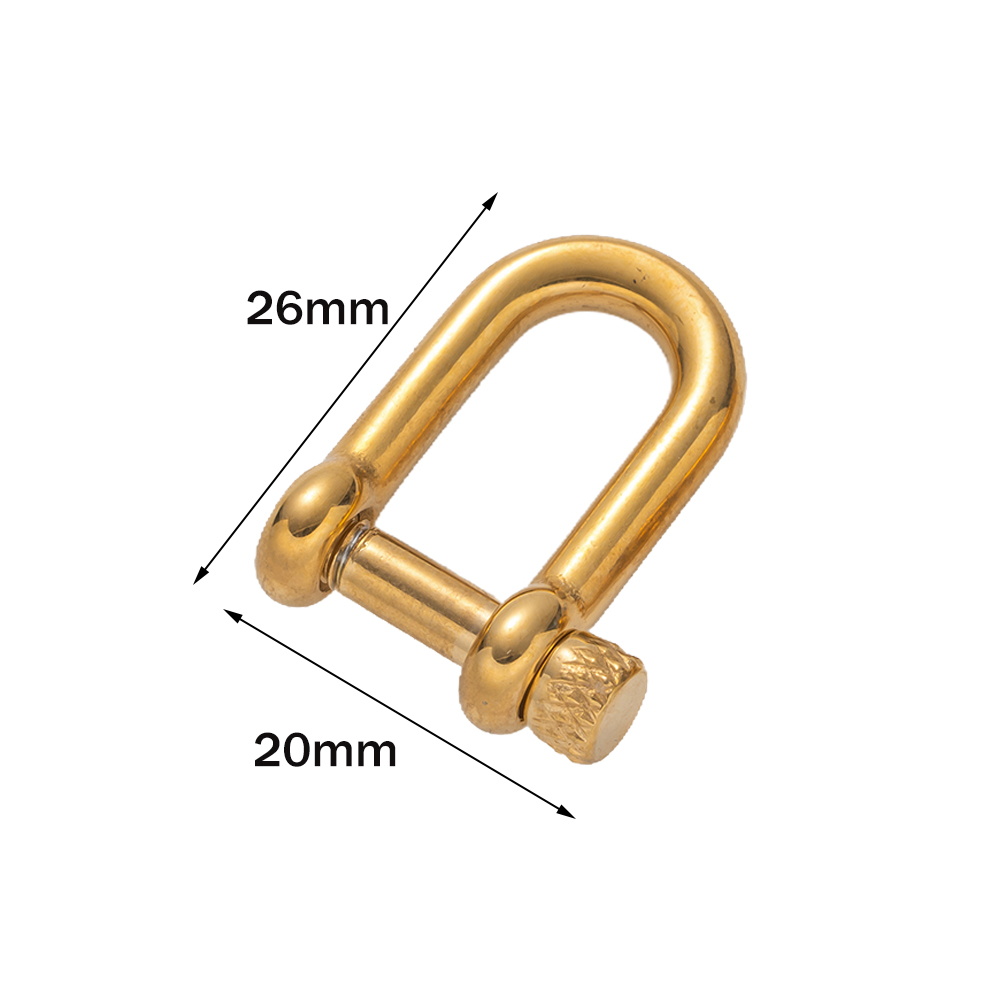 1 stks 304 Rvs D-Ring Anker Be - Jewelry Making Rings recensie en prijs