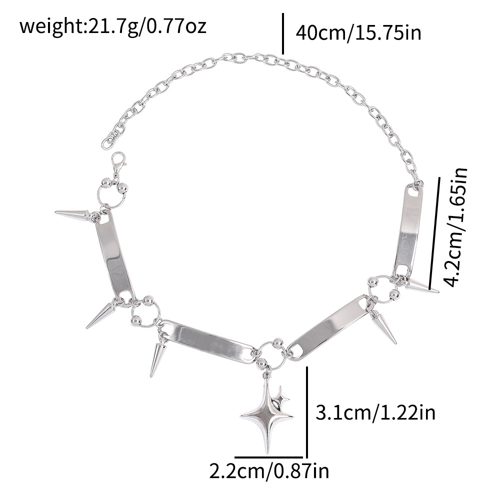 Punk Star Riveted Choker, Rock - Jewelry Making Rings recensie en prijs