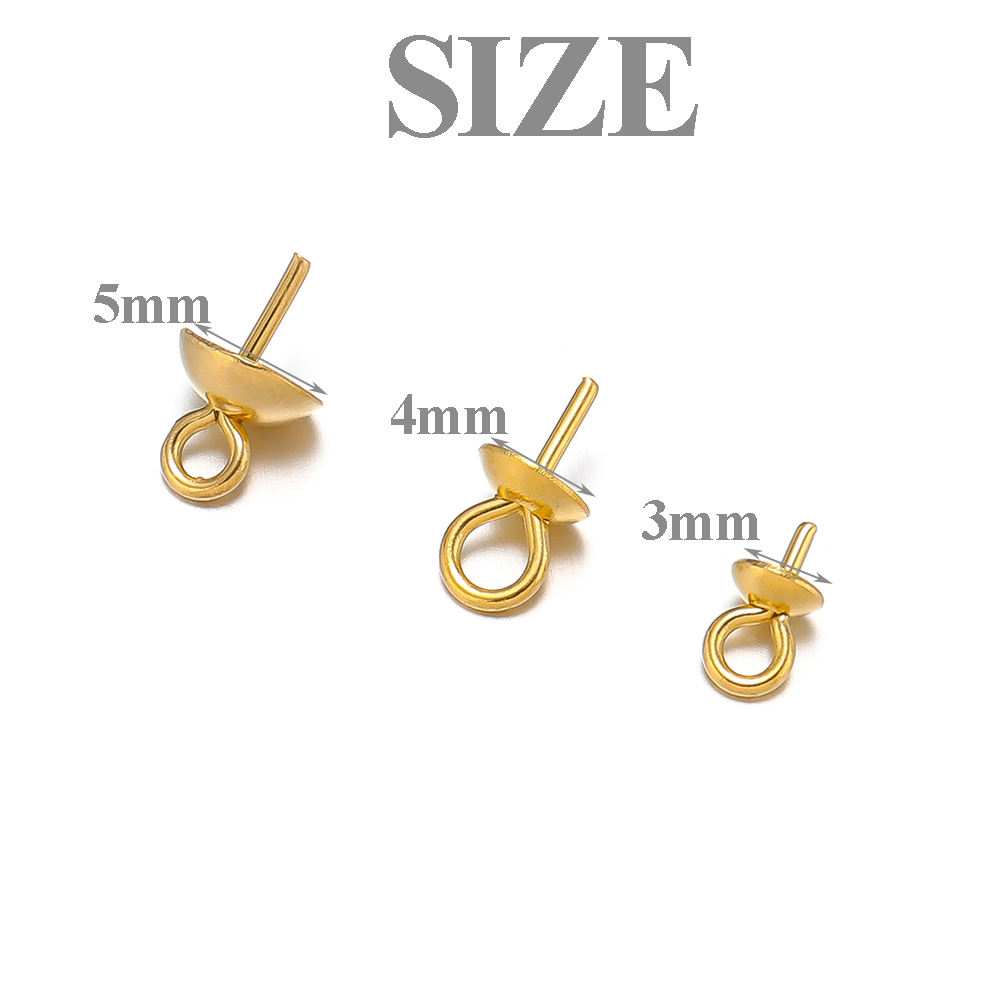 50-100 Stuks Goud Kleur Rvs Ey - Jewelry Making Rivets recensie en prijs