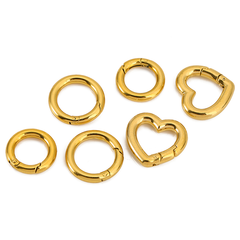 2 Stuks Rvs Sluitingen Hart Ro - Jewelry Making Rings recensie en prijs