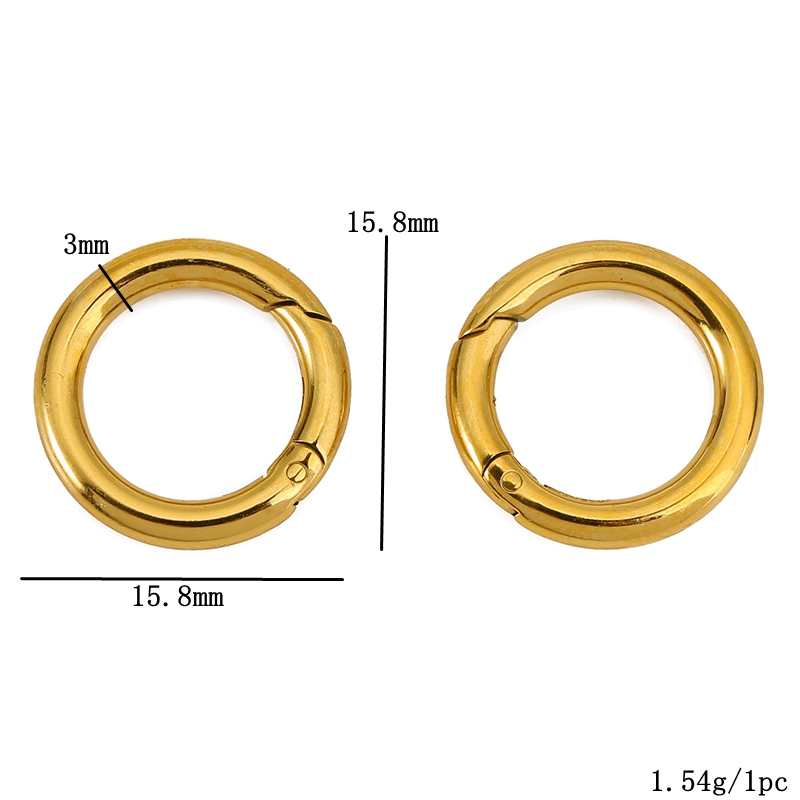 2 Stuks Rvs Sluitingen Hart Ro - Jewelry Making Rings recensie en prijs
