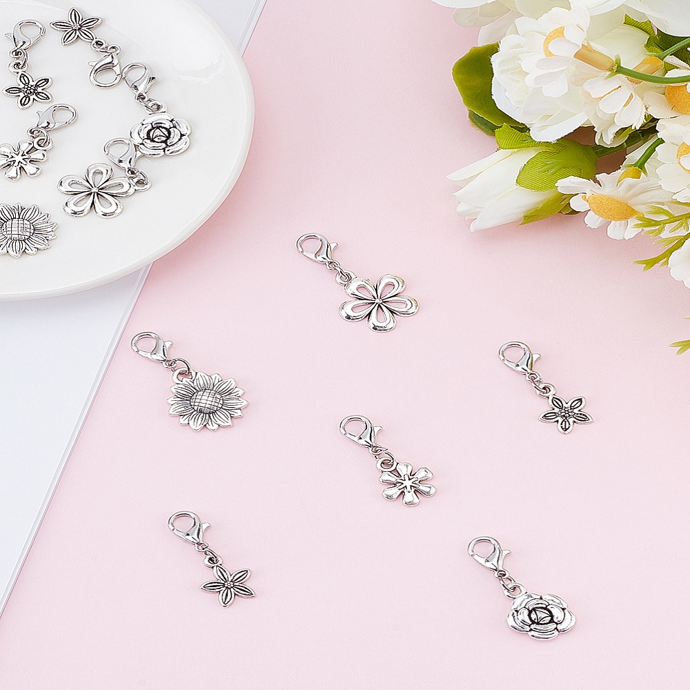 12 Stuks 6 Stijl Legering Hang - Lobster Clasp Silver recensie en prijs