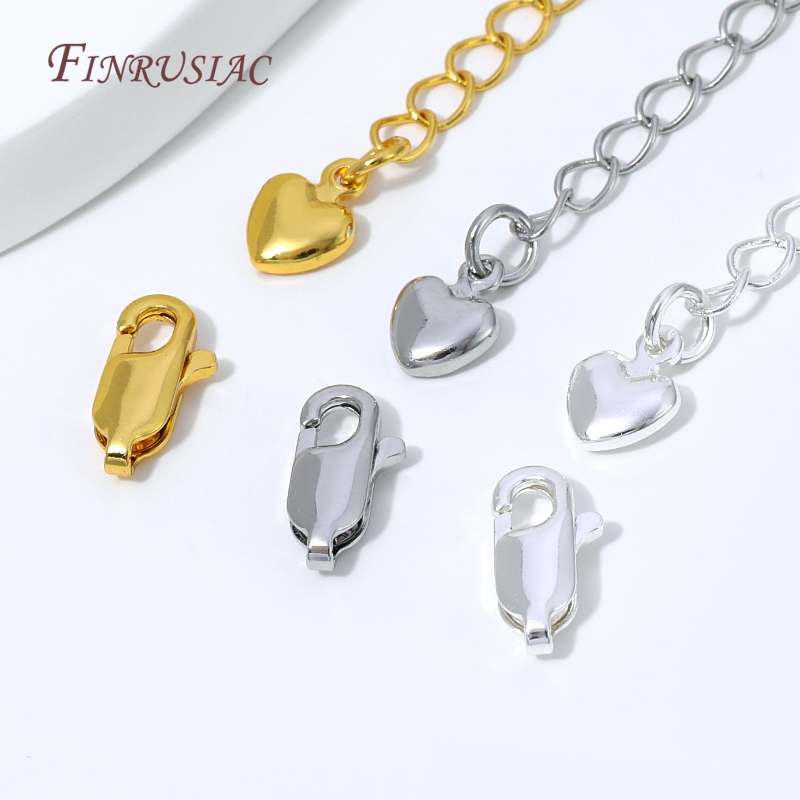 18K goud verzilverde verlengke - Lobster Clasp Silver recensie en prijs