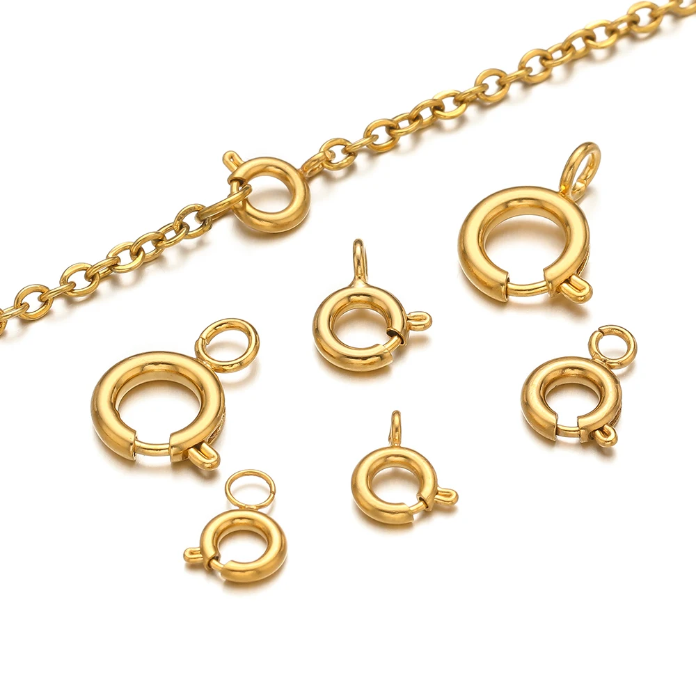 10 stuks roestvrijstalen veerr - Jewelry Making Rings recensie en prijs