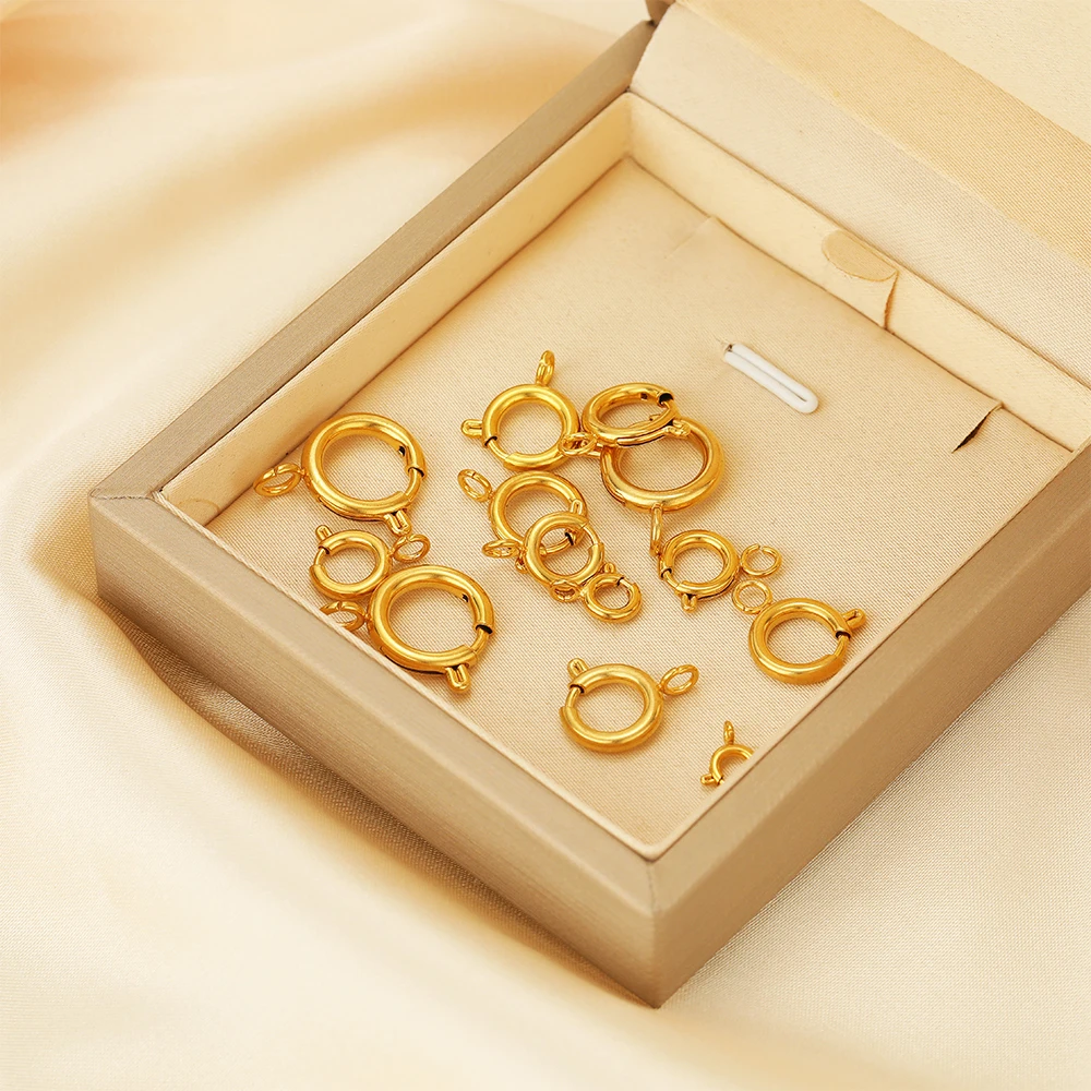 10 stuks roestvrijstalen veerr - Jewelry Making Rings recensie en prijs