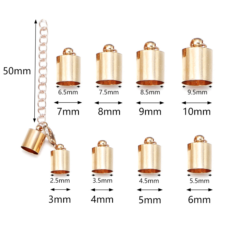 10Sets Lederen Koord Eindkappe - Jewelry Making Chain recensie en prijs