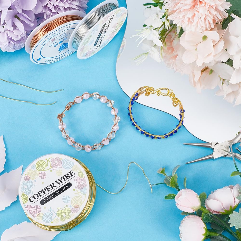 12,8 m koperen sieraden draad  - Jewelry Making Online recensie en prijs