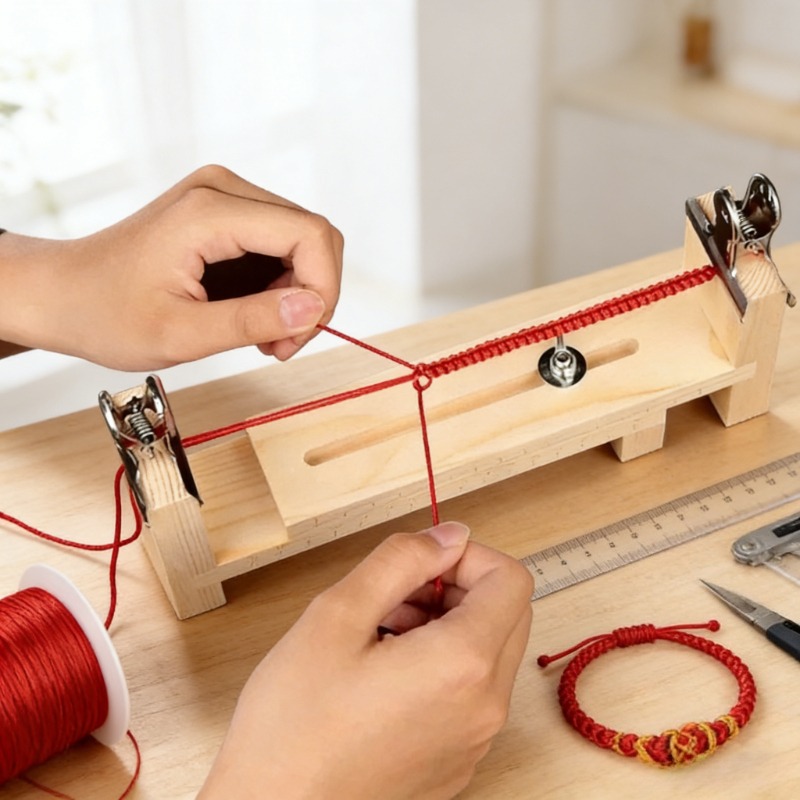 Houten armbandweefgereedschap  - Jewelry Making Machine recensie en prijs