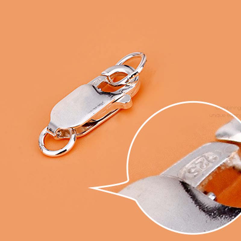 Echte, pure, massieve 925 ster - Lobster Clasp Silver recensie en prijs