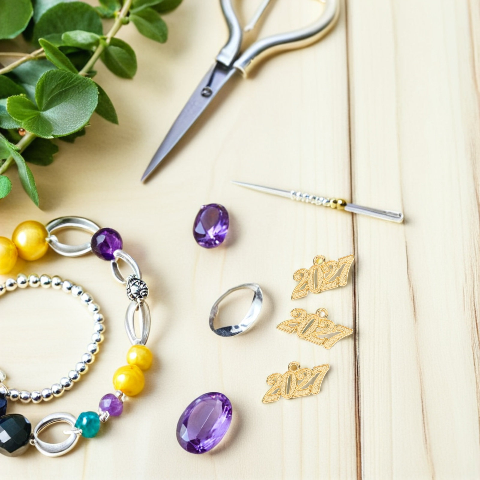 50 stuks 2027 Jaar Charme Afst - Jewelry Making Classes recensie en prijs