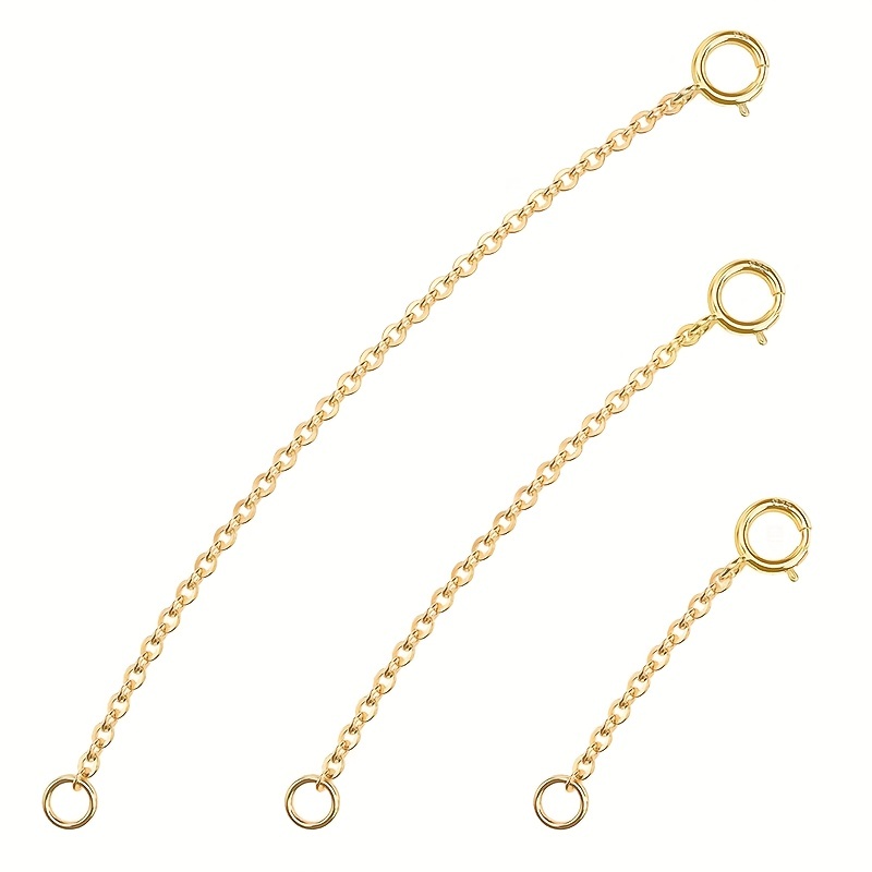 3 stuks veersluiting verlengke - Jewelry Making Chain recensie en prijs