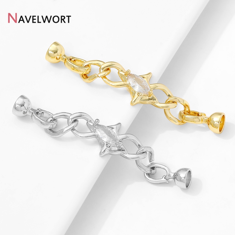 14K Verguld Messing Zirkoon Co - Jewelry Making Chain recensie en prijs