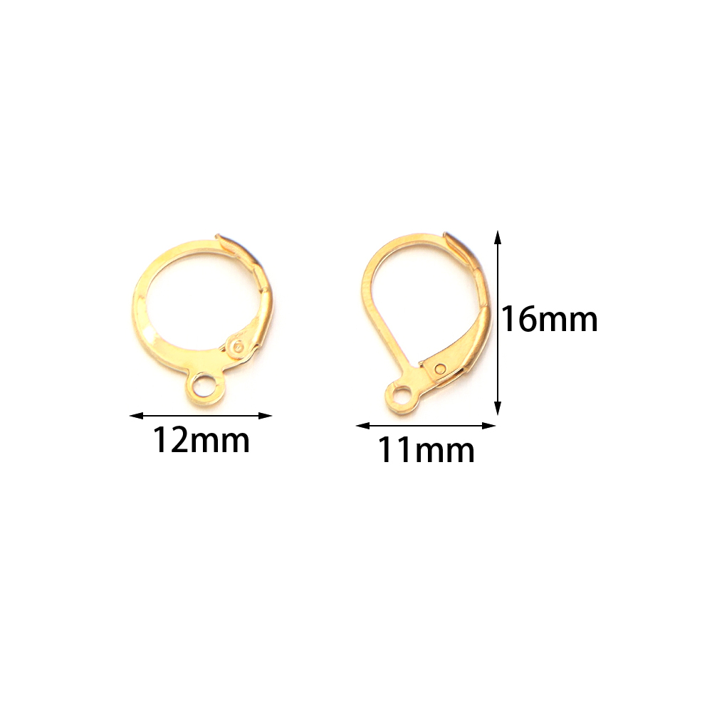 20 stks/partij Rvs Oorhaak Ron - Jewelry Making Materials recensie en prijs