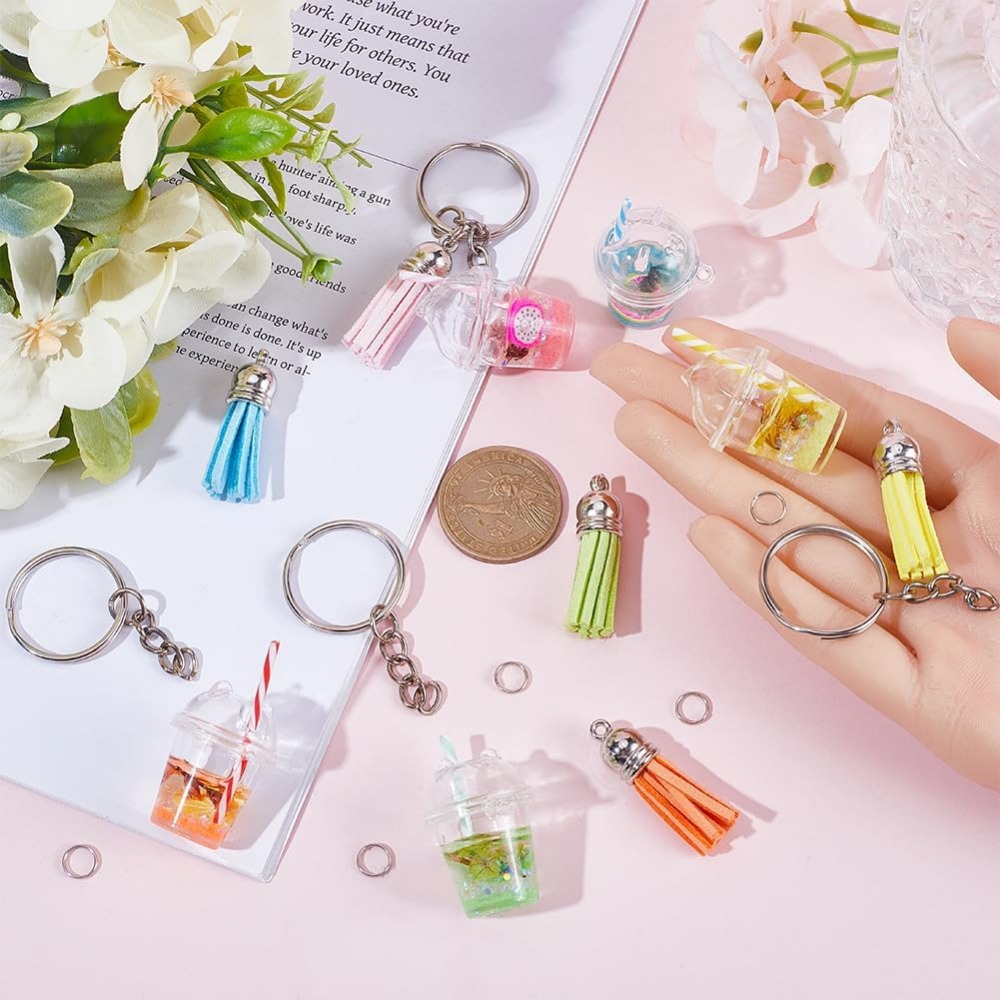 35 stks DIY 5 Sets Bubble Tea  - Jewelry Making Chain recensie en prijs