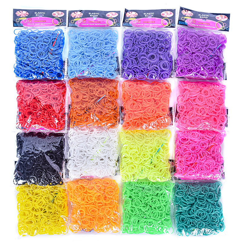 600-delige kleurrijke rubberen - Jewelry Making Online recensie en prijs