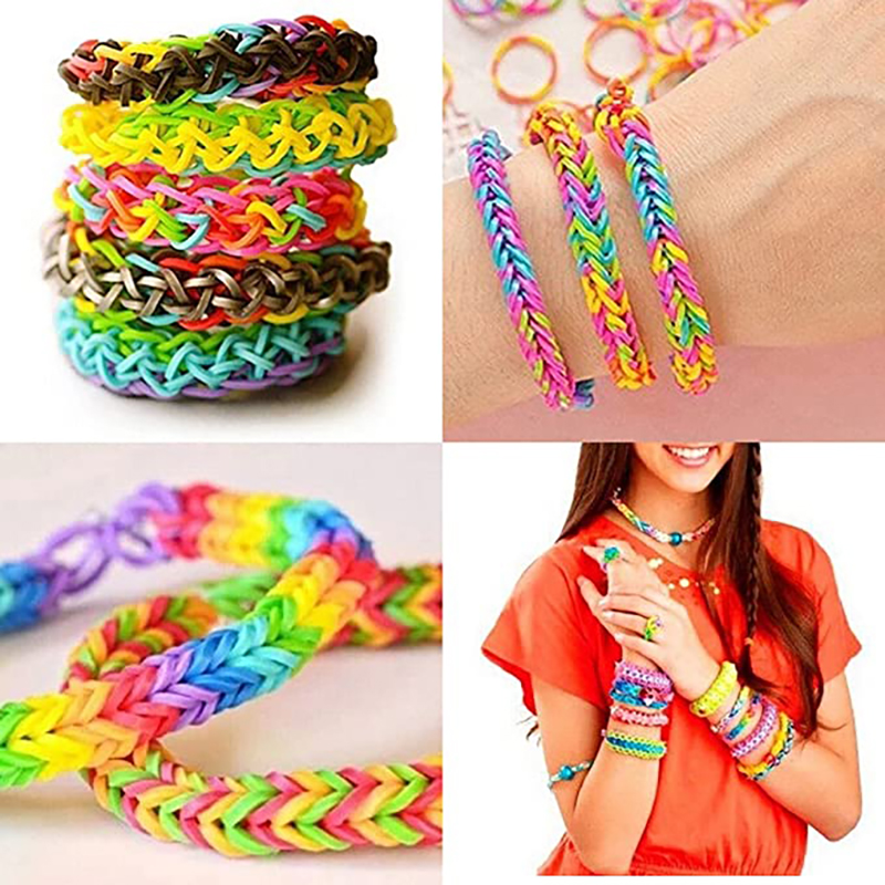 600-delige kleurrijke rubberen - Jewelry Making Online recensie en prijs