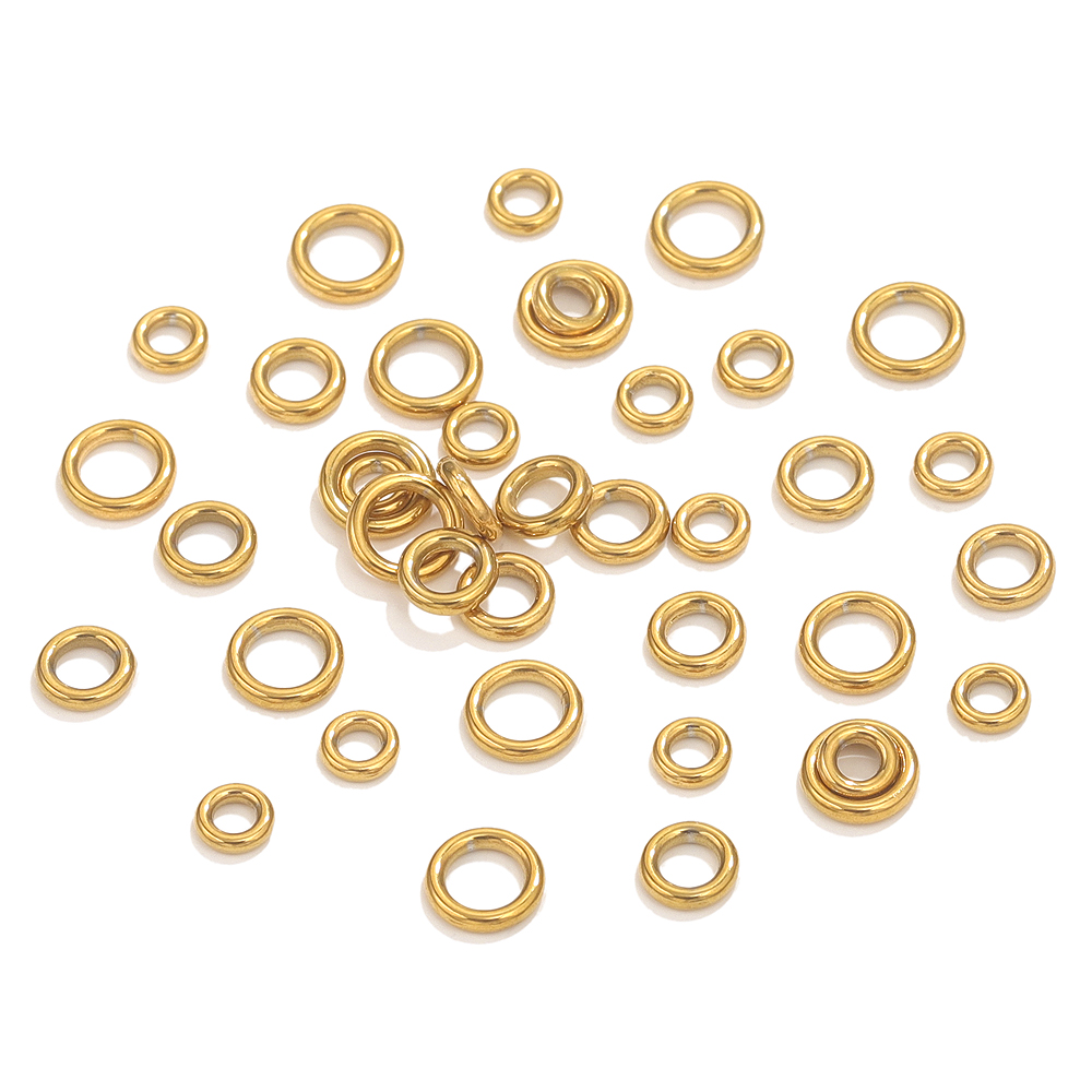 50 stuks Rvs O Ring Gold Platd - Jewelry Making Looper Tool recensie en prijs