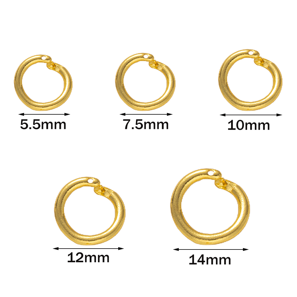 10 stuks 18K verguld messing v - Jewelry Making Looper Tool recensie en prijs