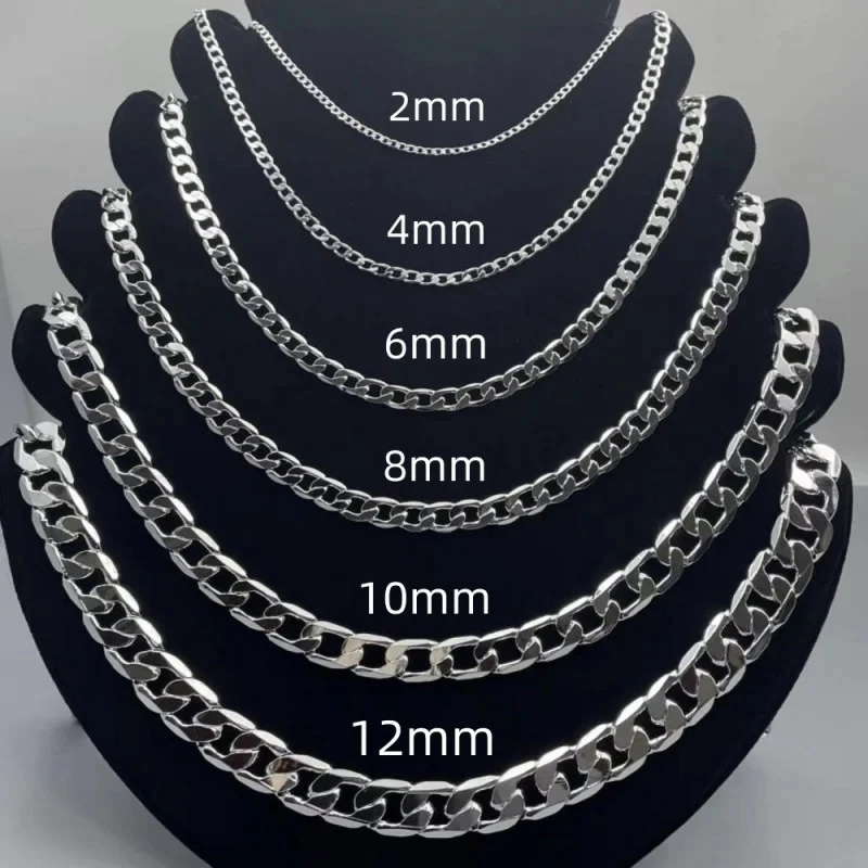 Heren 925 sterling zilveren ke - Lobster Clasp Silver recensie en prijs