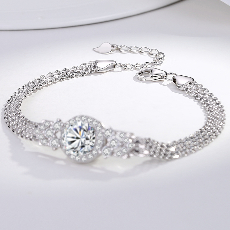 Nieuwe 2 Karaat D Kleur VVS1 M - Lobster Clasp Silver recensie en prijs