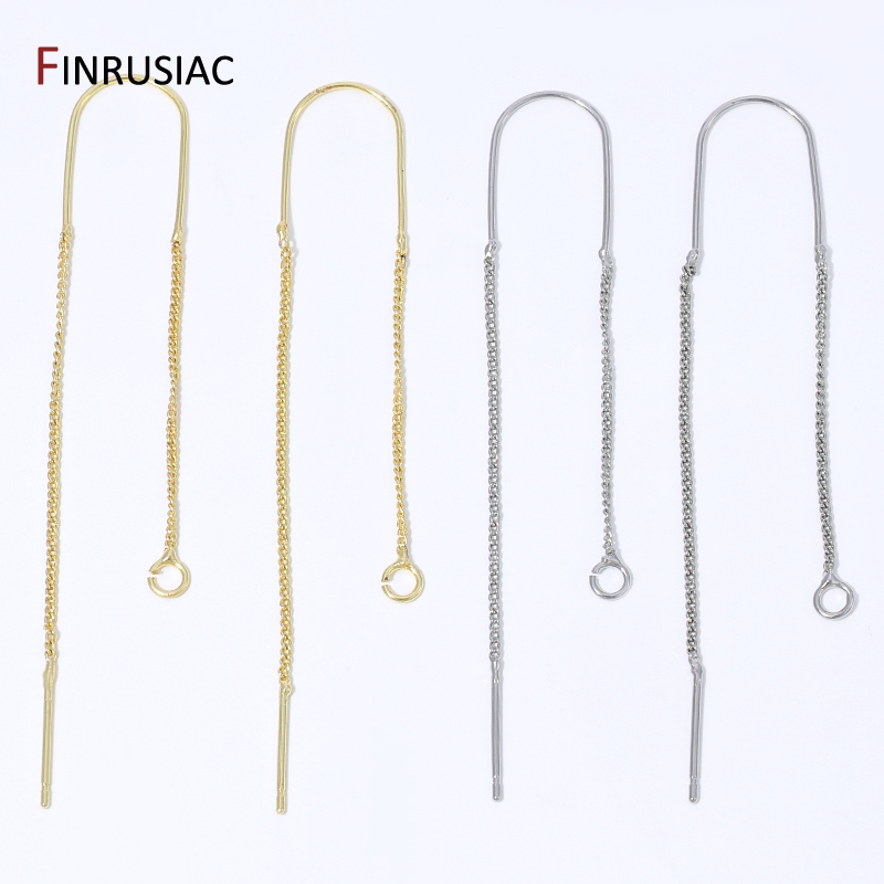 18K verguld messing lange kwas - Jewelry Making Chain recensie en prijs