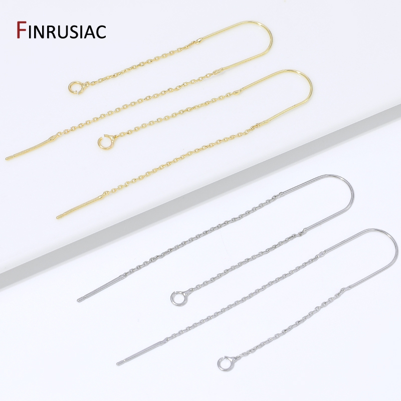 18K verguld messing lange kwas - Jewelry Making Chain recensie en prijs