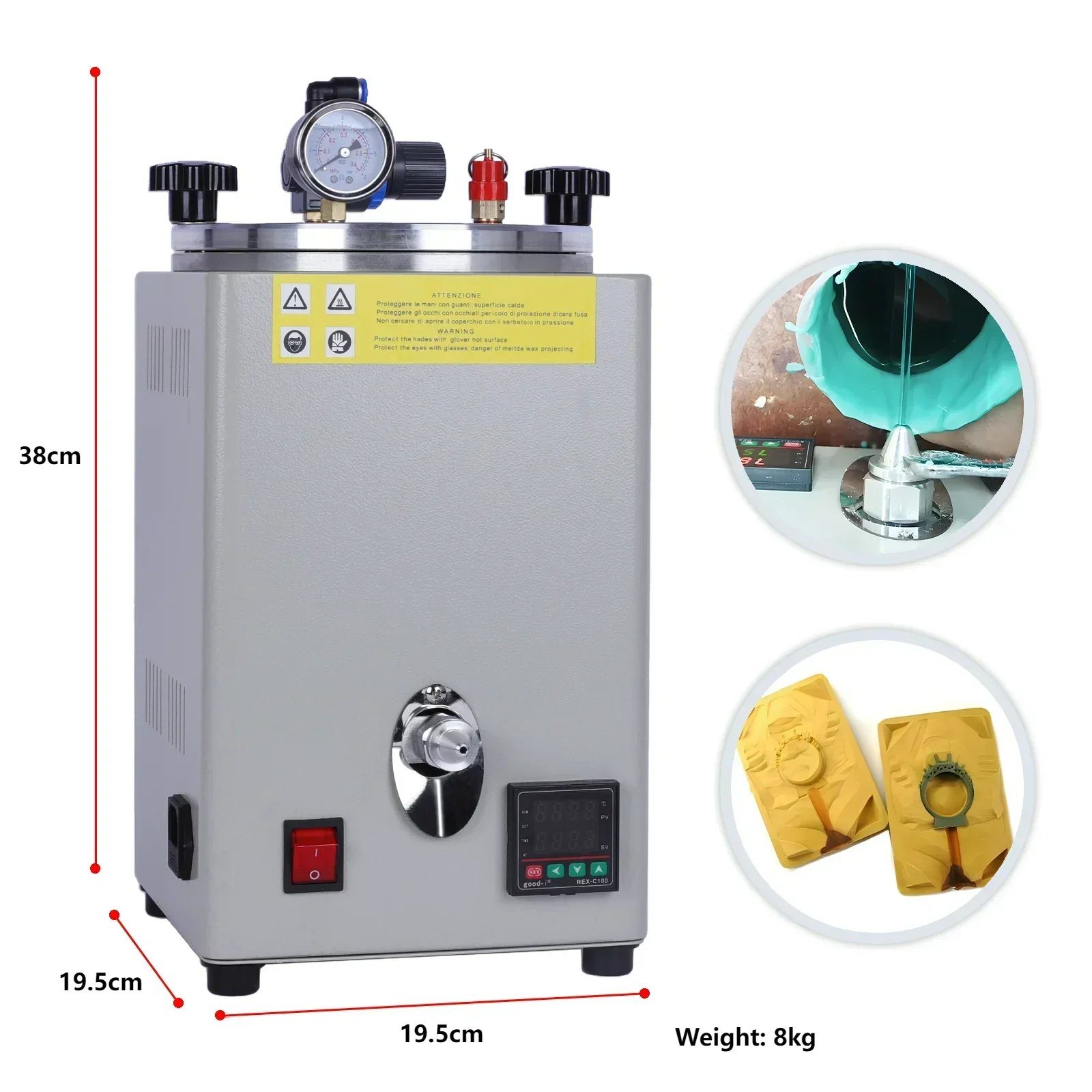 PHYHOO Pomp Wax Injector Siera - Jewelry Making Machine recensie en prijs