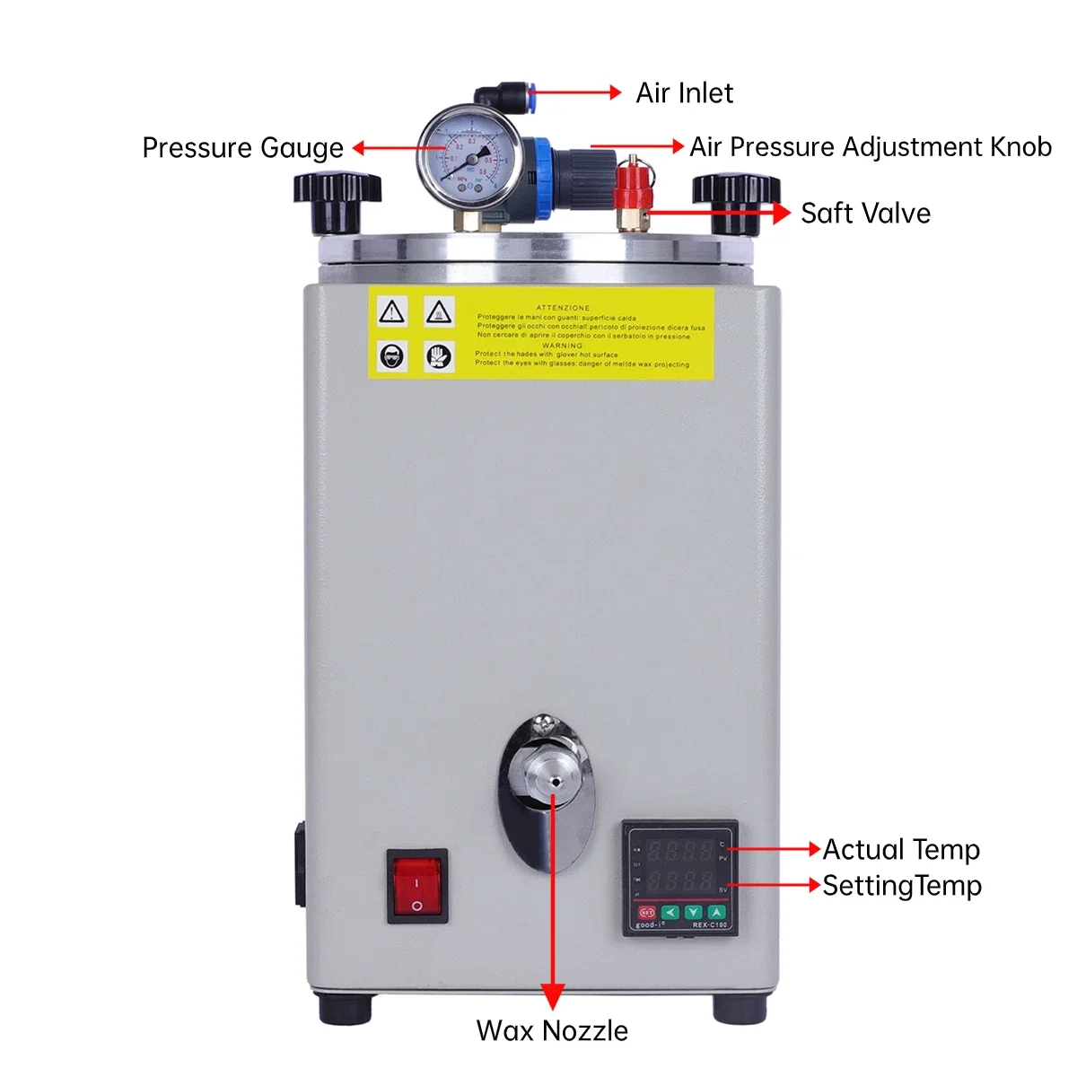 PHYHOO Pomp Wax Injector Siera - Jewelry Making Machine recensie en prijs