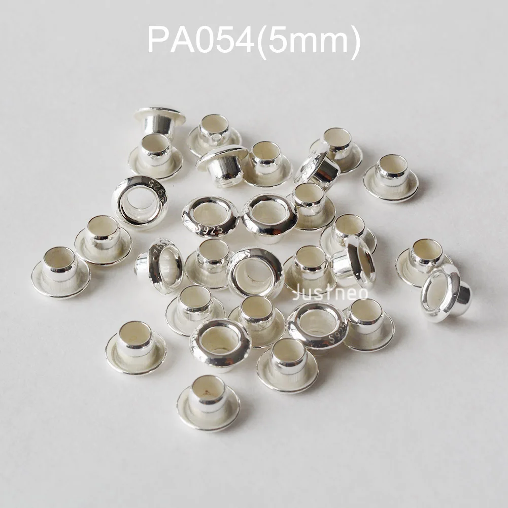 925 sterling zilveren doorvoer - Jewelry Making Rivets recensie en prijs