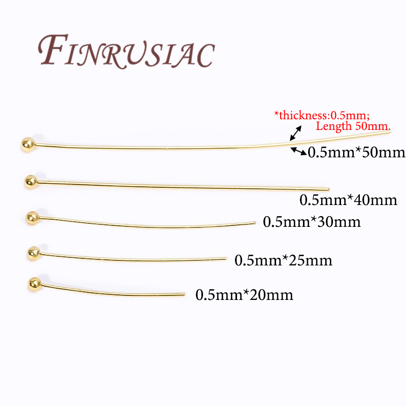 50 Stuks 20-50 Mm Vergulde Pin - Jewelry Making Rivets recensie en prijs