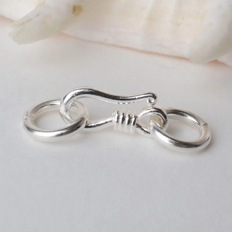 Sterling zilveren S haak- en o - Jewelry Making Silver recensie en prijs