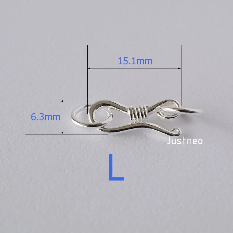Sterling zilveren S haak- en o - Jewelry Making Silver recensie en prijs