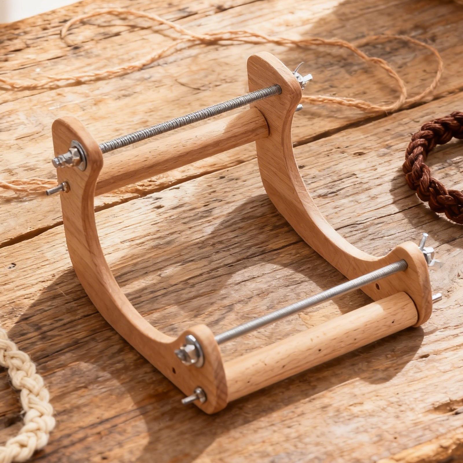 1 stuk houten kralenweefraam,  - Jewelry Making Machine recensie en prijs