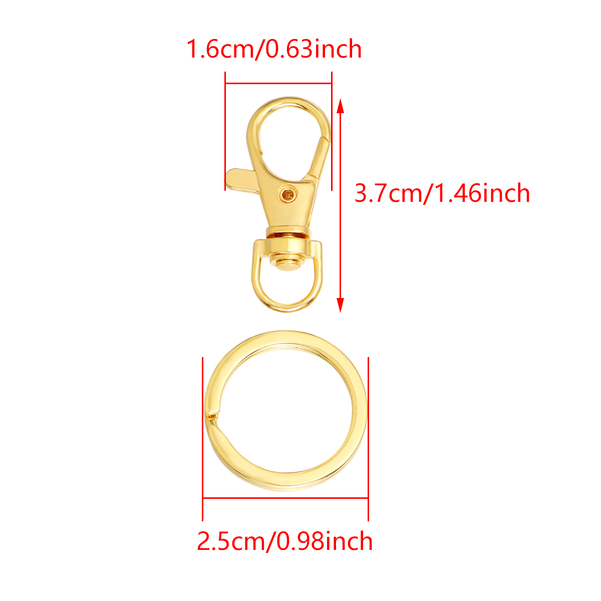 10 sets legering draaibare kre - Jewelry Making Rings recensie en prijs